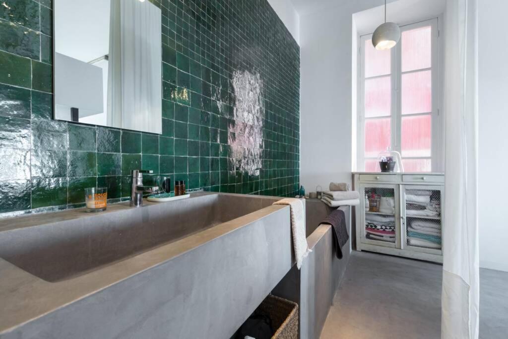 דירות ניס 06J - Superb Duplex Loft With Ac - Sea View מראה חיצוני תמונה
