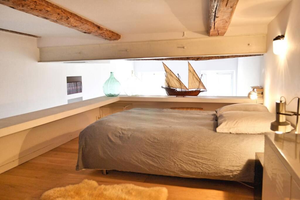 דירות ניס 06J - Superb Duplex Loft With Ac - Sea View מראה חיצוני תמונה