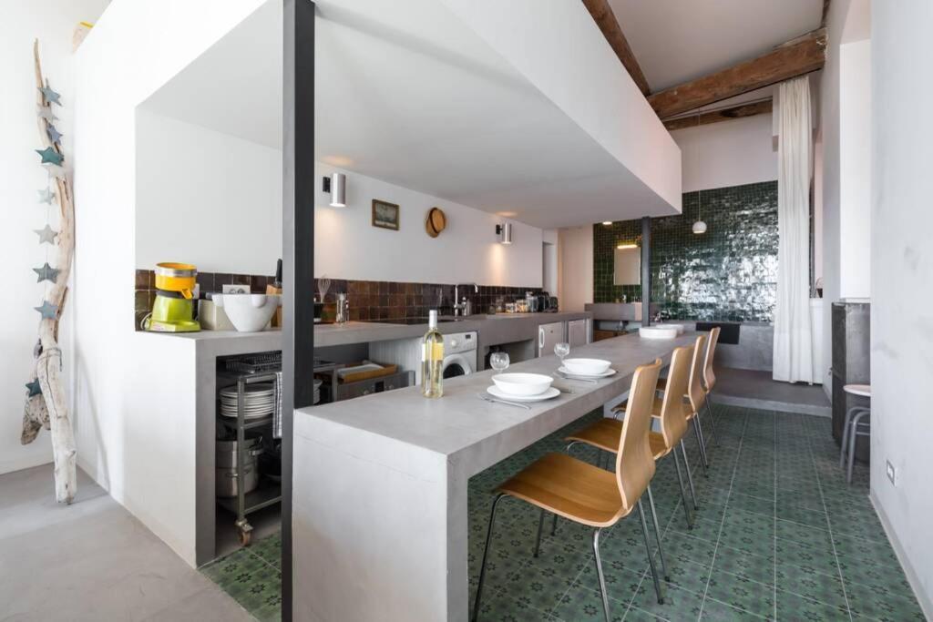 דירות ניס 06J - Superb Duplex Loft With Ac - Sea View מראה חיצוני תמונה