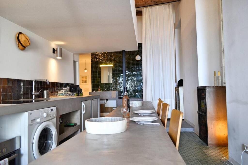 דירות ניס 06J - Superb Duplex Loft With Ac - Sea View מראה חיצוני תמונה