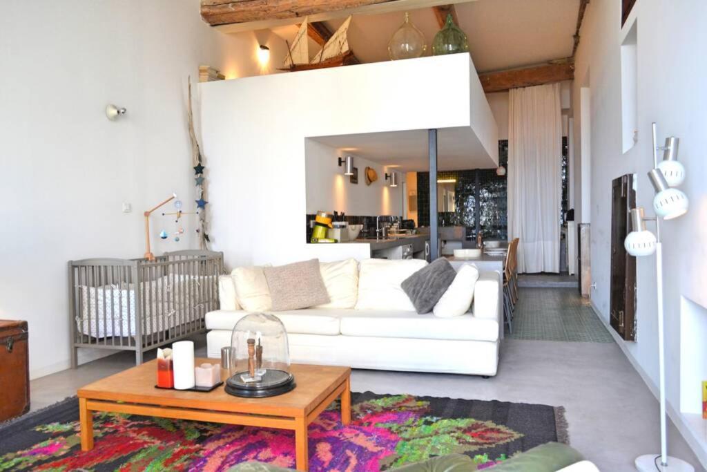 דירות ניס 06J - Superb Duplex Loft With Ac - Sea View מראה חיצוני תמונה